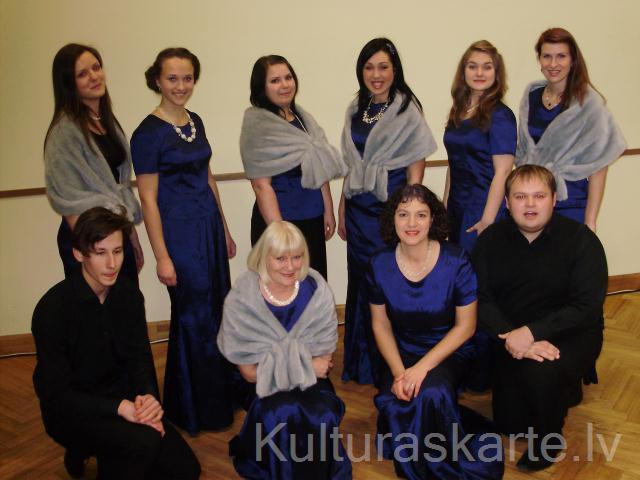 Ventspils vokālais ansamblis "Mundus" 2012.g.